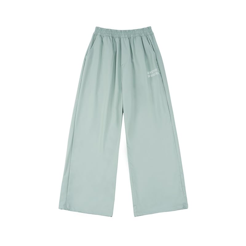 Meufam Boys Lightweight Jogger Solid Pants Youth Kids Quick Dry Hiking Loose Pants Active Athletic Pants with Pockets