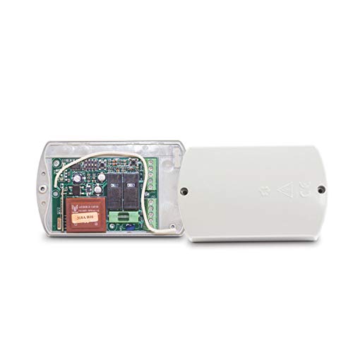 Miniatura 3 de Central De Control Universal Para Motores Enrollables De Persianas Metalicas O Motores Tubulares De Persianas Domesticas, Con Receptor De Radio Incorporado Motorline Mc101