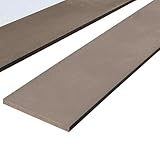 igarden 人工木材 1枚 無垢材 板材 幅約14.5cｍ厚み1.1cｍ長さ90cｍ ダークブラウン 目隠しフェンス アイウッド人工木製 樹脂木材 ボーダーフェンス ウッドデッキ幕板 DIY資材 化粧板 手芸 屋外用 高耐久性