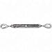 BARON MFG TURNBUCKLE Eye/Eye 1/2X12 GALV 15-1/2X12