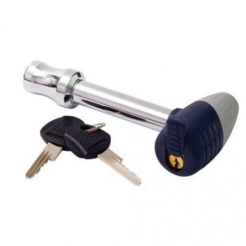 Trailer Tow Swivel Head Locking Hitch Pin 5/8" Chrome Plated 2 Keys fits Trailer & Towing Trailer Hitch Pins