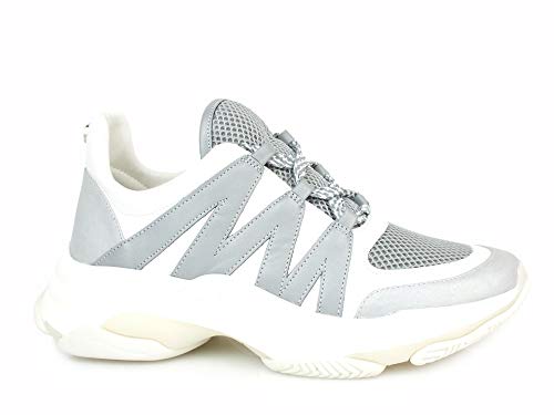 Steve Madden Maximus baskets blanches et grises pour un look urbain branché