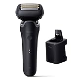 パナソニック シェーバー ラムダッシュ PRO 5枚刃 電動 髭剃り メンズ ラムダッシュAI⁺ 全自動洗浄充電器 ES-L570D-K 黒