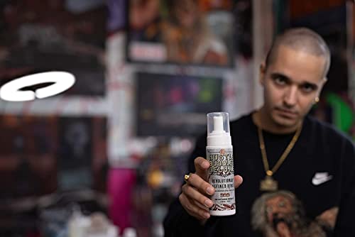 Hustle Bubbles 7Oz Tattoo Soap Unscented Antibacterial Soap To Heal And Clean Tattoos & Piercings #TOP2