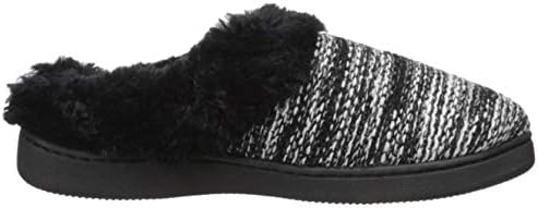 MUK LUKS Women's Suzanne Clog Slippers, Ebony, Large | Image 5
