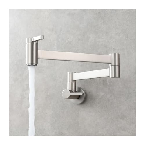 �^�J�L�b�`���֌��|�b�g�t�B���[�֌�360��]�\�܂肽���݃_�u���W���C���g�X�C���O�A�[���ŉ����R�[���h�̂�(Brushed Nickel)