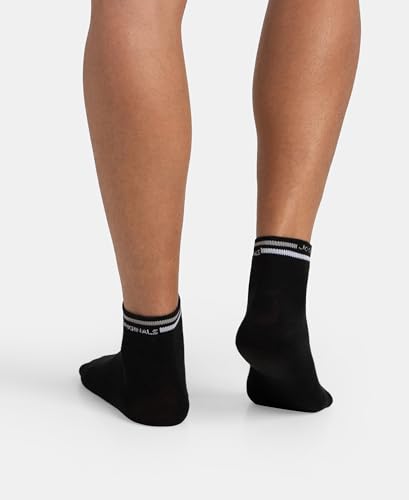 Image of Jockey 7002 Men Compact Cotton Elastane Stretch Ankle Length Socks with StayFresh Treatment (Pack of 2)