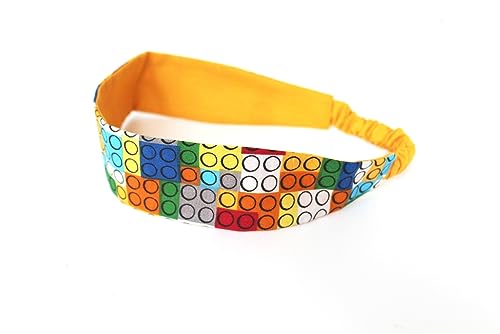 Generic - Bandeau cheveux fille légo multicolore