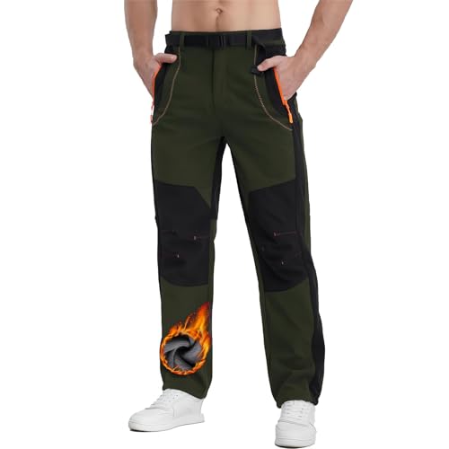 INYO Men's Snow Ski Hiking Pants, Outdoor Mountain Climbing Skiing Camping Pants