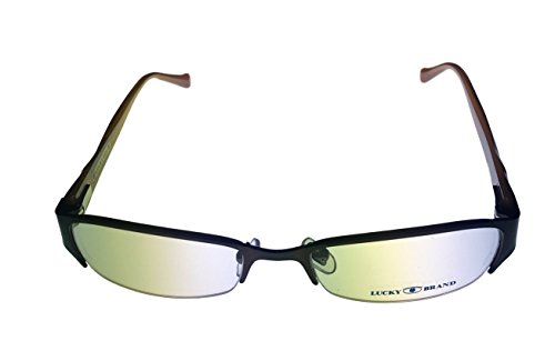Image of LUCKY BRAND CASEY Eyeglasses Brown 52-18-135, Medium