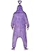 Spirit Halloween Teletubbies Adult Tinky Winky Jumpsuit Costume, Officially Licensed, Group Costumes, Purple Jumpsuit, Men, Size LARGE/X-LARGE Standard, Purple