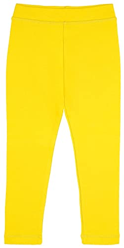 Image of Lilax Girls' Basic Solid Full Length Cotton Soft Leggings