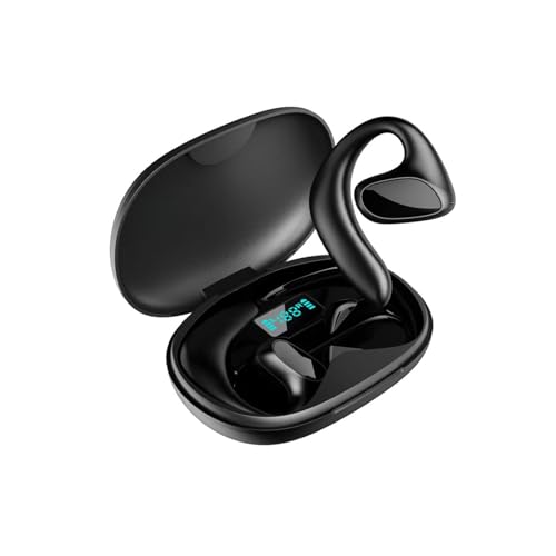 Sonabuds KI Übersetzer Kopfhörer sona buds Übersetzungskopfhörer mit Echtzeit-Übersetzung in 144 Sprachen Bluetooth In-Ear Ohrhörer Geräuschreduzierung App Reise Meeting & Studium (Schwarz)