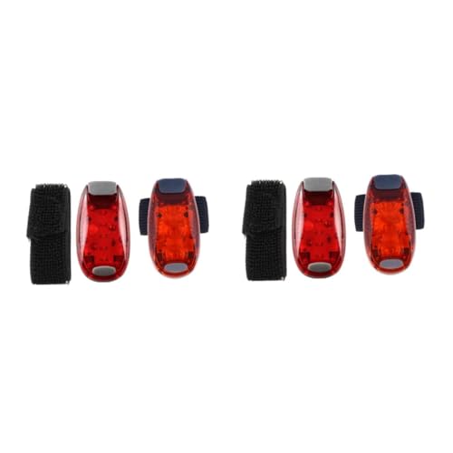 ifundom 2pcs Running Flashlight Led Running Lights Bike Tail Light Outdoor Riding Reflective Vest Belt