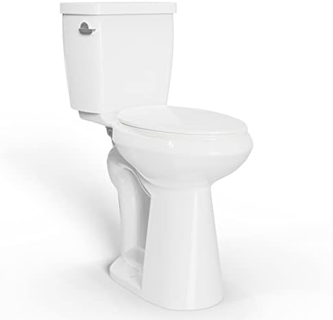 21inch Extra Tall Toilets | 12" Rough-in Tall Toilet, Elongated Toilets For Bathrooms Tall Height With Comfort Height Toilet Bowl | High Toilets For Seniors, Tall & Disabled People