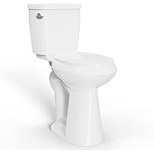21inch Extra Tall Toilets | 12" Rough-in Tall Toilet, Elongated Toilets For Bathrooms Tall Height With Comfort Height Toilet Bowl | High Toilets For Seniors, Tall & Disabled People