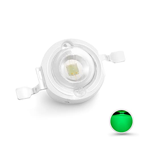 Image of CHANZON 10 pcs High Power Led Chip on Board 3W Green