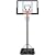 Yohood Basketball Hoop Outdoor 10ft Adjustable, Portable Basketball Hoop Goal System for Kids Youth and Adults in Backyard/Driveway/Indoor, 44 Inch Shatterproof Backboard and Larger Base