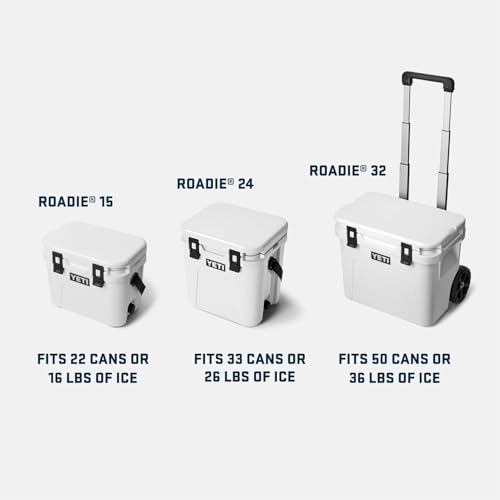 Image of YETI Roadie 24 2.0 Hard Cooler with DoubleDuty Shoulder Strap and Drain Plug