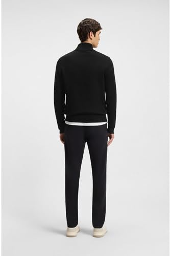 BOSS Hommes Kanozip S Veste en maille de coton et de cachemire