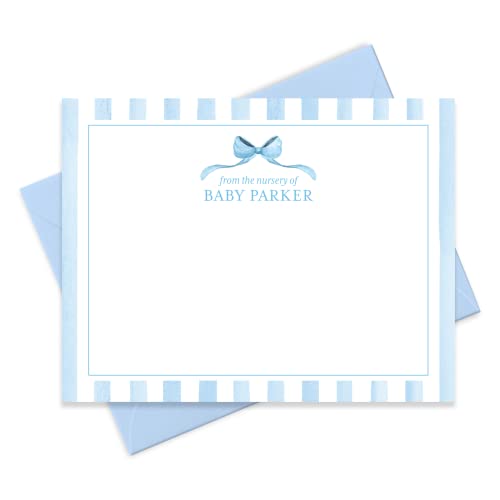 Blue Sky A2 Personalized Note Cards