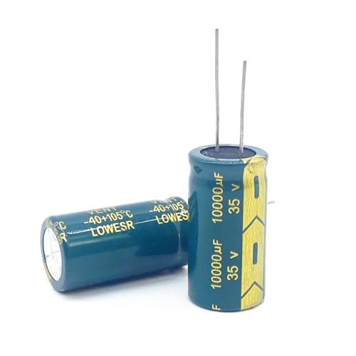 Condensateur 35v 10000uf aluminium pour supprimer ronflement et baisse de tension
