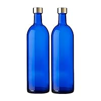 Amazon｜ガラス瓶 ワインボトル 720ml クリア 2本セット 保存 詰