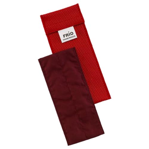FRIO ® Individual: Insulin Cooling Travel Wallet (Red) for Diabetics Made in United Kingdom - No icepacks, Ever Again!