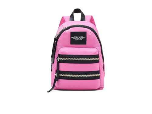 Marc Jacobs Womens The Biker Nylon Medium Backpack Bow Pink One Size