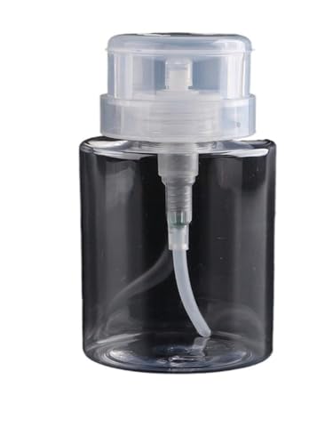 100ml ネイル収納 詰め替えボトル 空 液体 プレス ポンプ ディスペンサー ネイルアート ポリッシュリムーバー クリーナー メイクアップ マニキュアツール(D30 200ml)