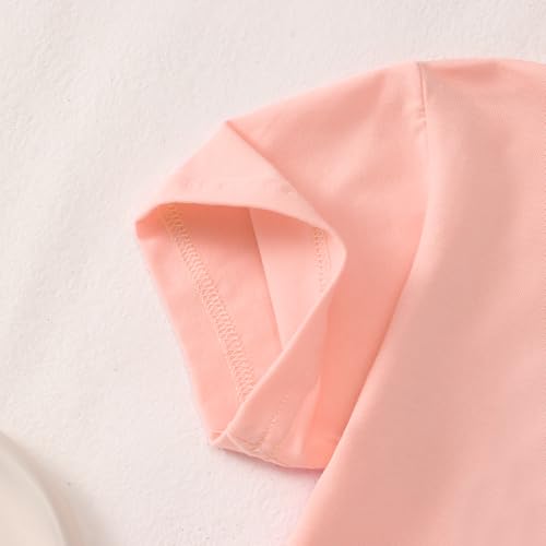 2. Geburtstag Mädchen Tshirt “Two Cute” Drucker T-Shirt Zweiter Geburtstags Shirt 2 Jahre Kinderkleidung Geburtstagsfeier Outfits Sommer Kurzarm Top Niedlich Rundhals Shirts(2 Jahr,Rosa1-2)