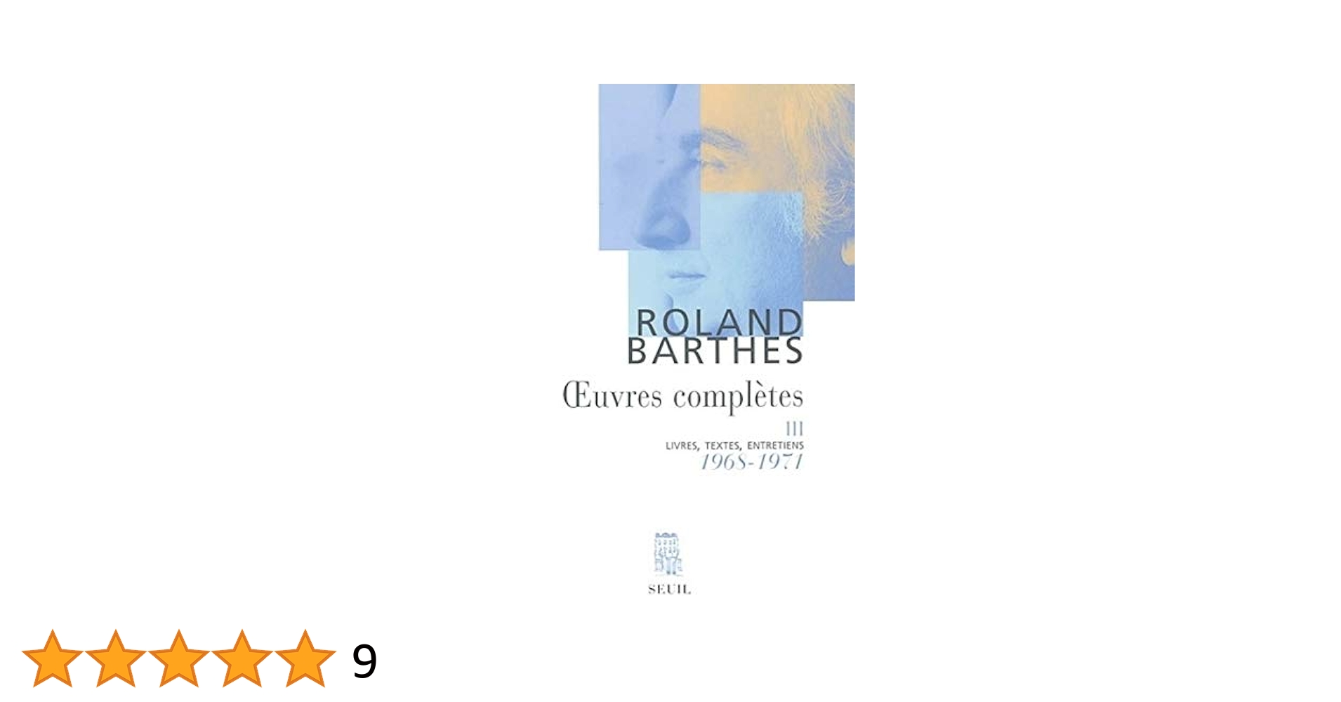 Amazon.co.jp: Oeuvres complètes t.3 : Roland Barthes