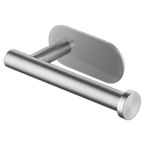 Fodlon Self-Adhesive Stainless Steel Toilet Roll Holder Cover