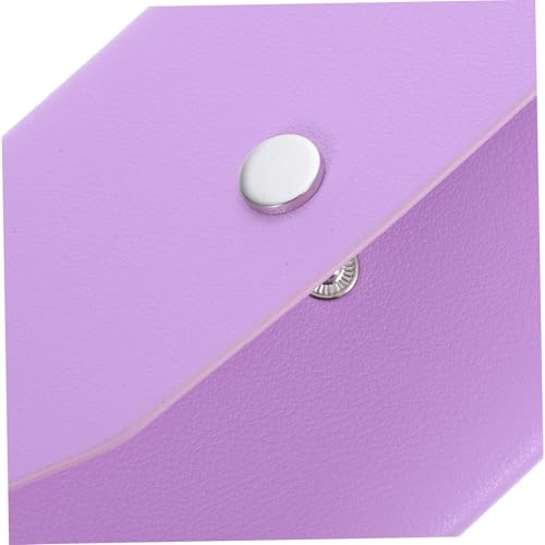 Operitacx 8-Piece PU Cash Envelope Wallet Set for Budgeting Reusable Money Organizer for Women Waterproof Cash Holder with Zipper and Bills3