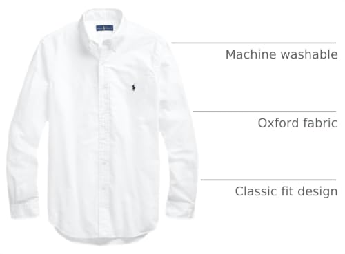 Image of POLO RALPH LAUREN Men's Classic Fit Plaid Oxford Shirt