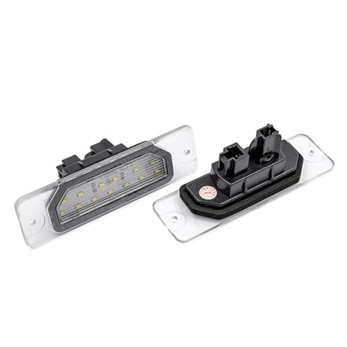 Luz matrícula LED 12V blanca de alta visibilidad coche 3