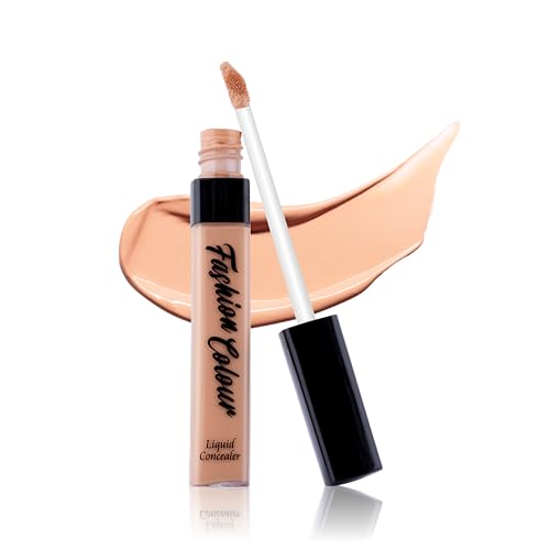 Image of FASHION COLOUR Liquid Concealer | Line Smooth | Skin Flawless | Natural Finish | Long Lasting | Easily Blendable Concealer For Face Makeup | Lightweight | Shade 01
