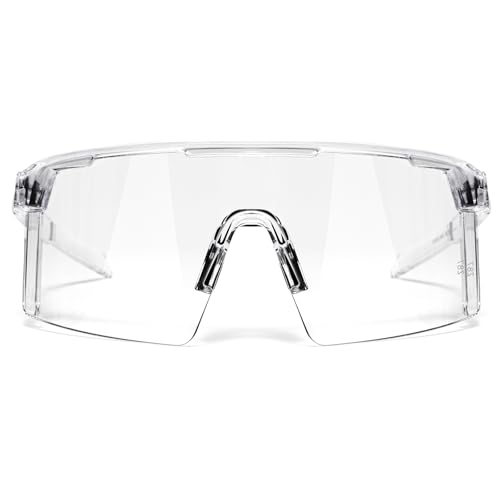 Image of WISTON XL Z87 Sunglasses for Big Wide Heads Men Women,TR90 Ultralight UV400 Protection Sun Glasses Z8224