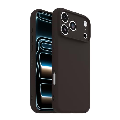 Image of OtterBox iPhone 17 Pro Max Figura Series Case - Terra Brown - Aesthetic, Silicone Phone Cases, Protective Minimalist Design, MagSafe iPhone Case with Camera Protection