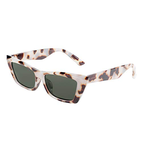FEISEDY Small Cateye Square Polarized Sunglasses Women Classic