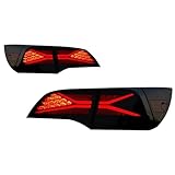 Plus lumineux ECAHDVEIR Accessoires Feux arrière LED RVB compatibles avec Tesla Model 3 Y 2017-2023 X-Men Feu de démarrage DRL signalisation(USA Version,No RGB)