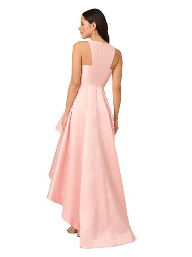 Image of Adrianna Papell Womens Mikado High-Low Gown