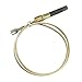 Thermopile Generator,750 Millivolt Temperature Resistance Replacement Thermopile Generator,24'' Long Fireplace Replacement Parts,Fireplace & Stove Accessory,for Gas Fireplace/Gas Grills/Gas Boilers