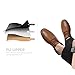 Men's Classic Formal Oxford Shoes,Retro Business Casual Dress Shoes for Men Lace Up Derby Plain Toe(A25912-BRN-46)