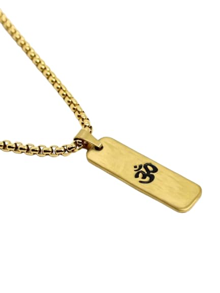 BEYTER Stainless Steel Necklace Religious Yoga Chain Pendant Locket for Men and Women Stylish (B0DDHG25LB) Amazon Price History, Amazon Price Tracker