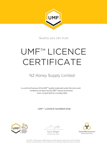 Image of Manuka Honey UMF 15+ /MGO 514+ Certified, Raw Manuka honey New Zealand - 250g