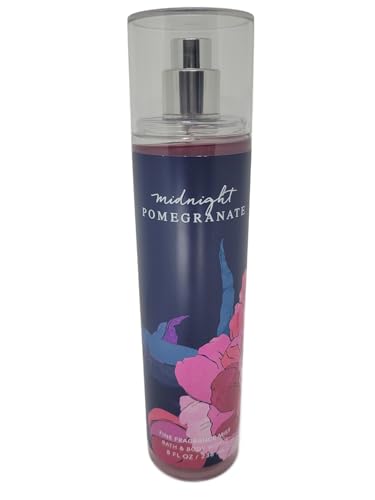 Bath & Body Works Midnight Pomegranate Fine Fragrance Mist 8 oz (New Look)