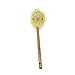 Osborn 54081SP Tampico Toilet Bowl Brush, 5" Diameter, 20" Overall Length, Solid Wood Handle