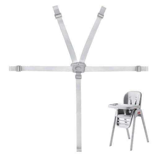 High Chair Straps Replacement Compatible for gracos Highchairs and Most 5 Point High Chairs (1 pcs)
