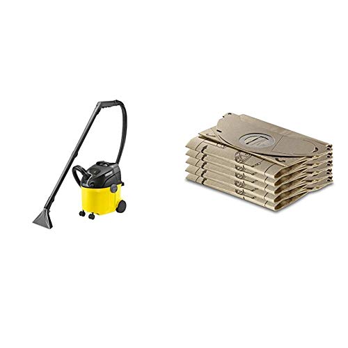 Un micro filtro incluso Kärcher Lava e Aspira SE 5.100, 1400 W, Tubo da 2.35 m + Accesorio Sacchetto Filtro In Carta